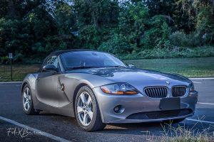 BMW Z4 product photography