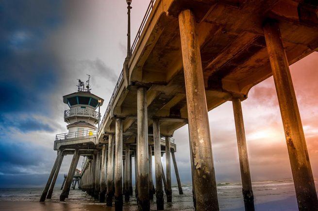 The Huntington Beach Pier